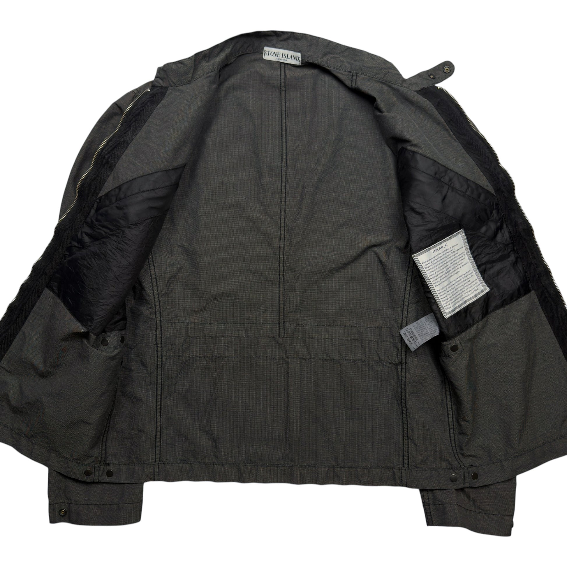 S/S 10 Stone Island Stone Island NYLAR K Aramid Jacket - Charcoal Grey