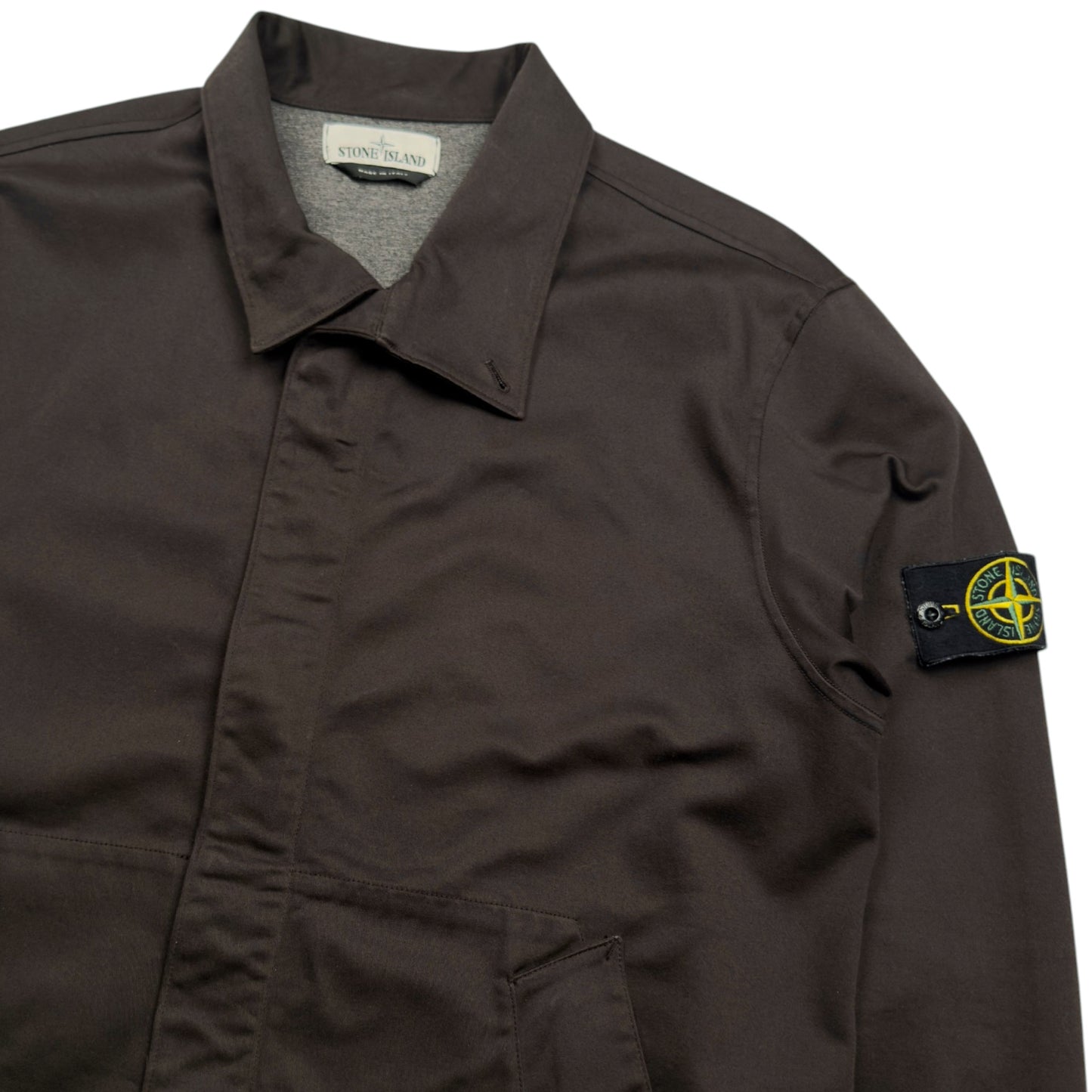 A/W 19 Stone Island Pocket Overshirt Jacket - Brown