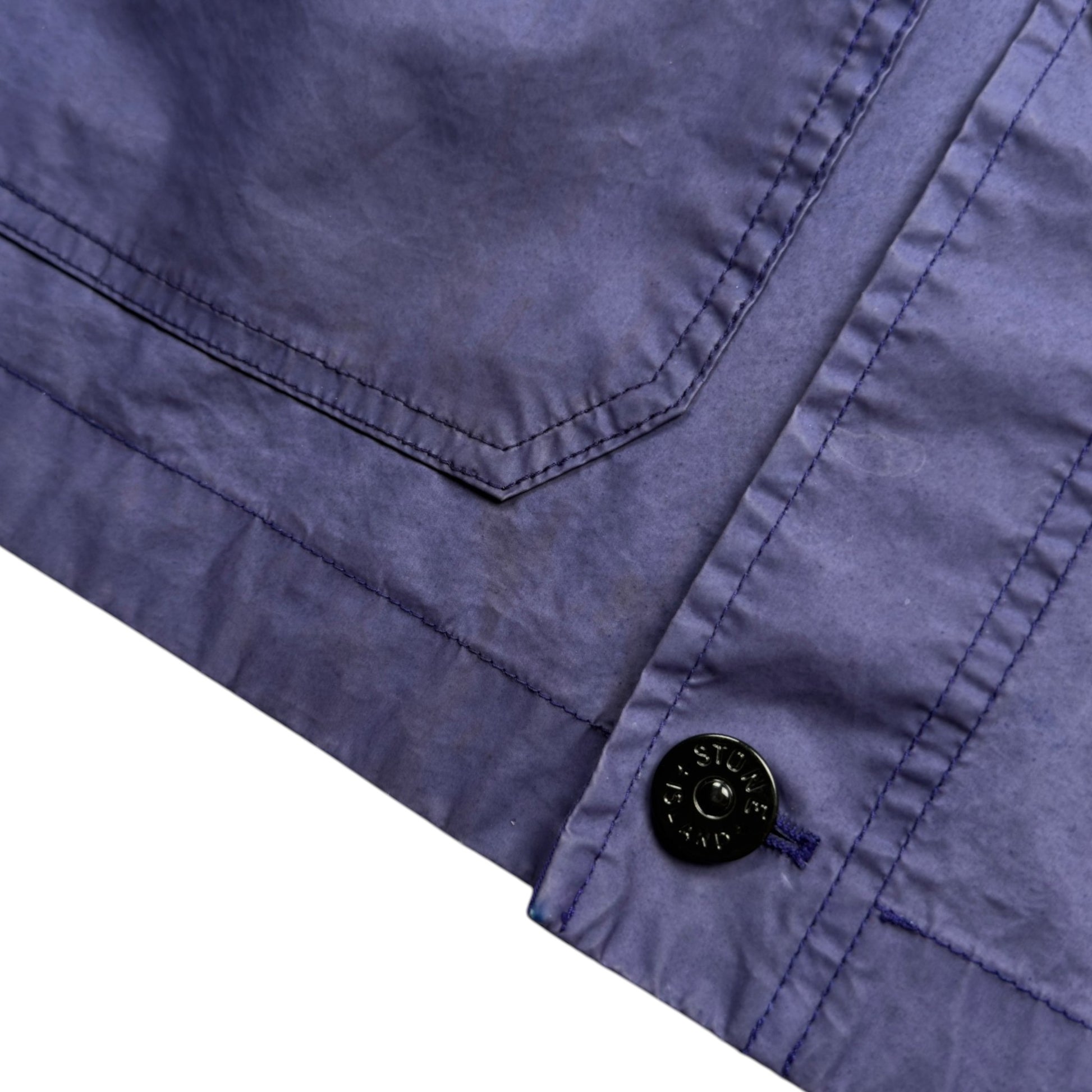 S/S 22 Stone Island Aggressive Gommato Overshirt Jacket
