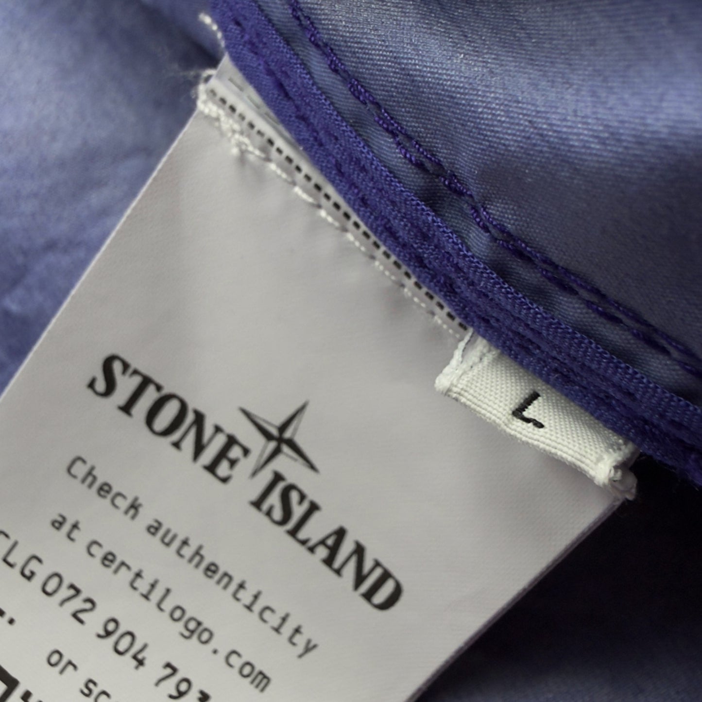 S/S 22 Stone Island Aggressive Gommato Overshirt Jacket