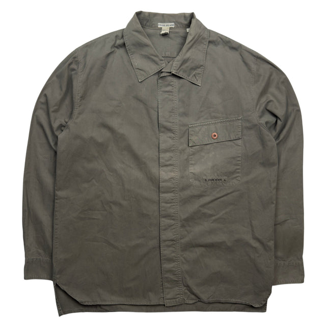 A/W 2000 Stone Island Vintage Pocket Overshirt - Grey