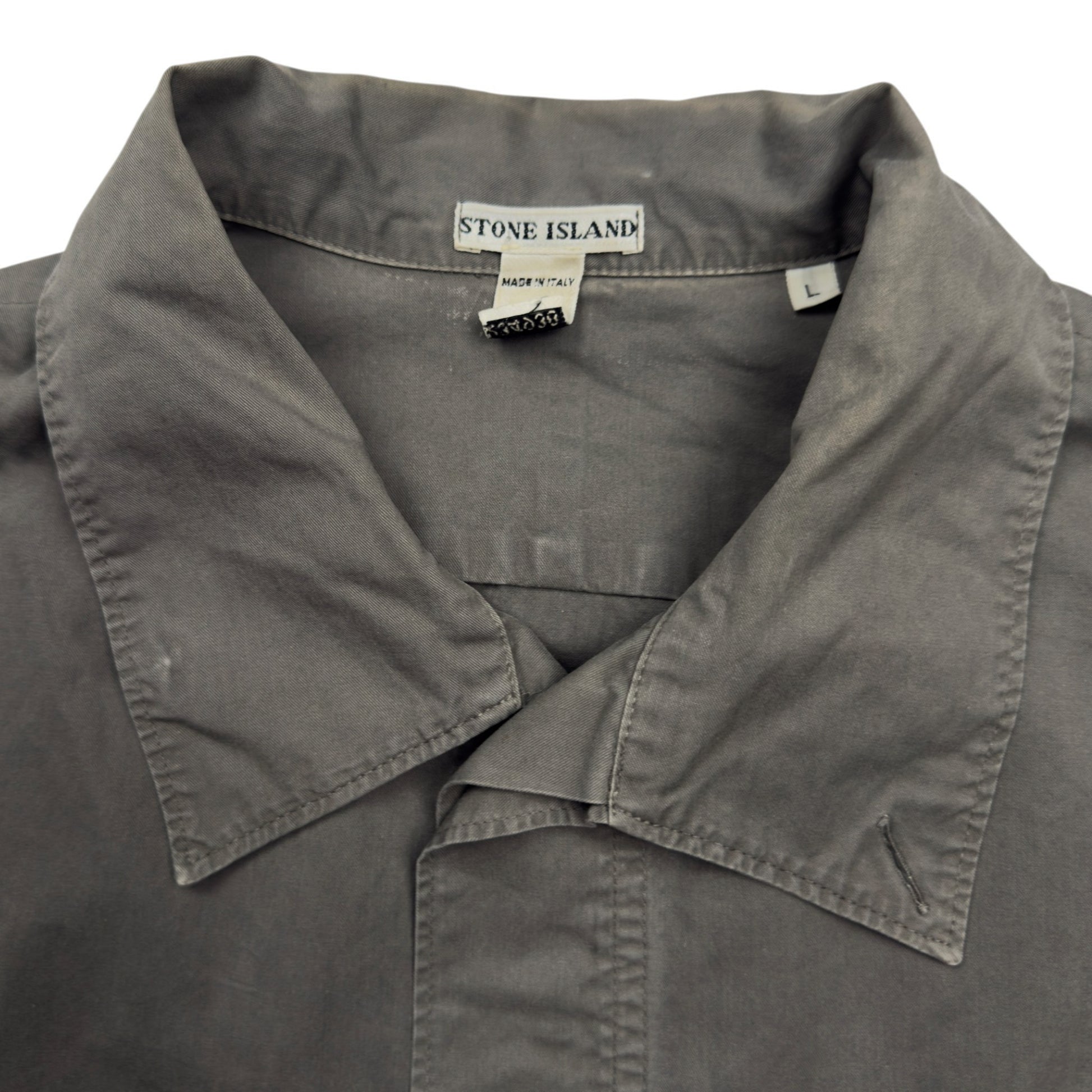 A/W 2000 Stone Island Vintage Pocket Overshirt - Grey