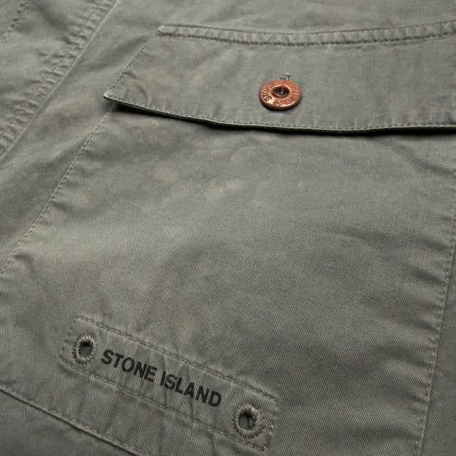 A/W 2000 Stone Island Vintage Pocket Overshirt - Grey