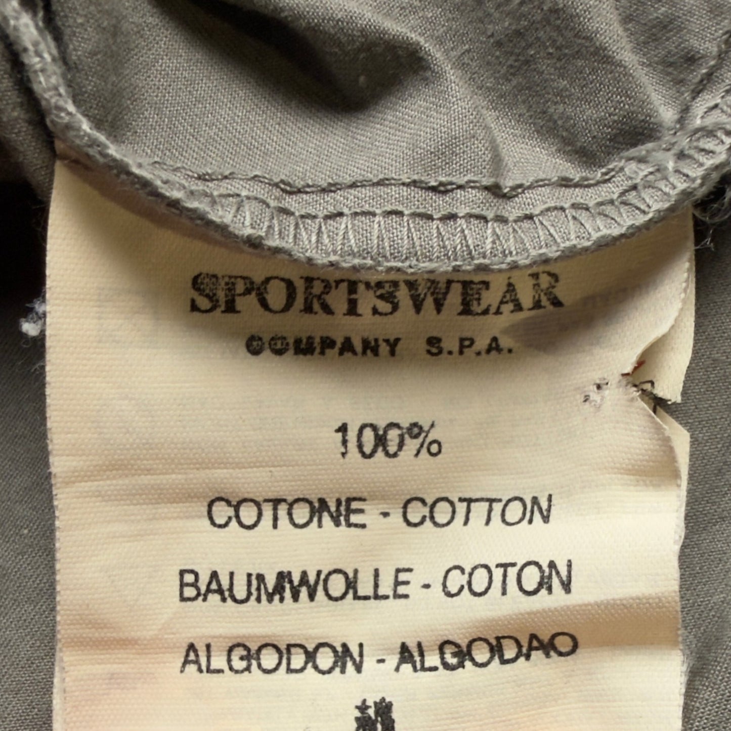 A/W 2000 Stone Island Vintage Pocket Overshirt - Grey