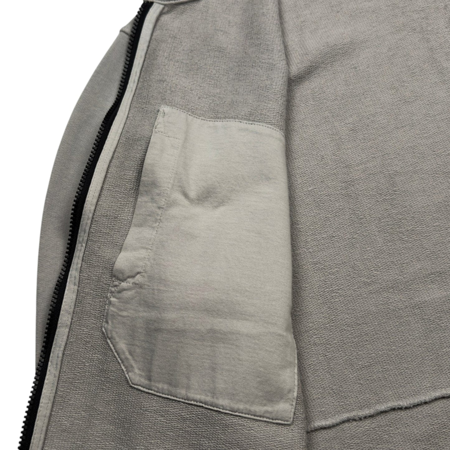 S/S 24 C.P. Company Utility Pocket Fleece Overshirt - Grey