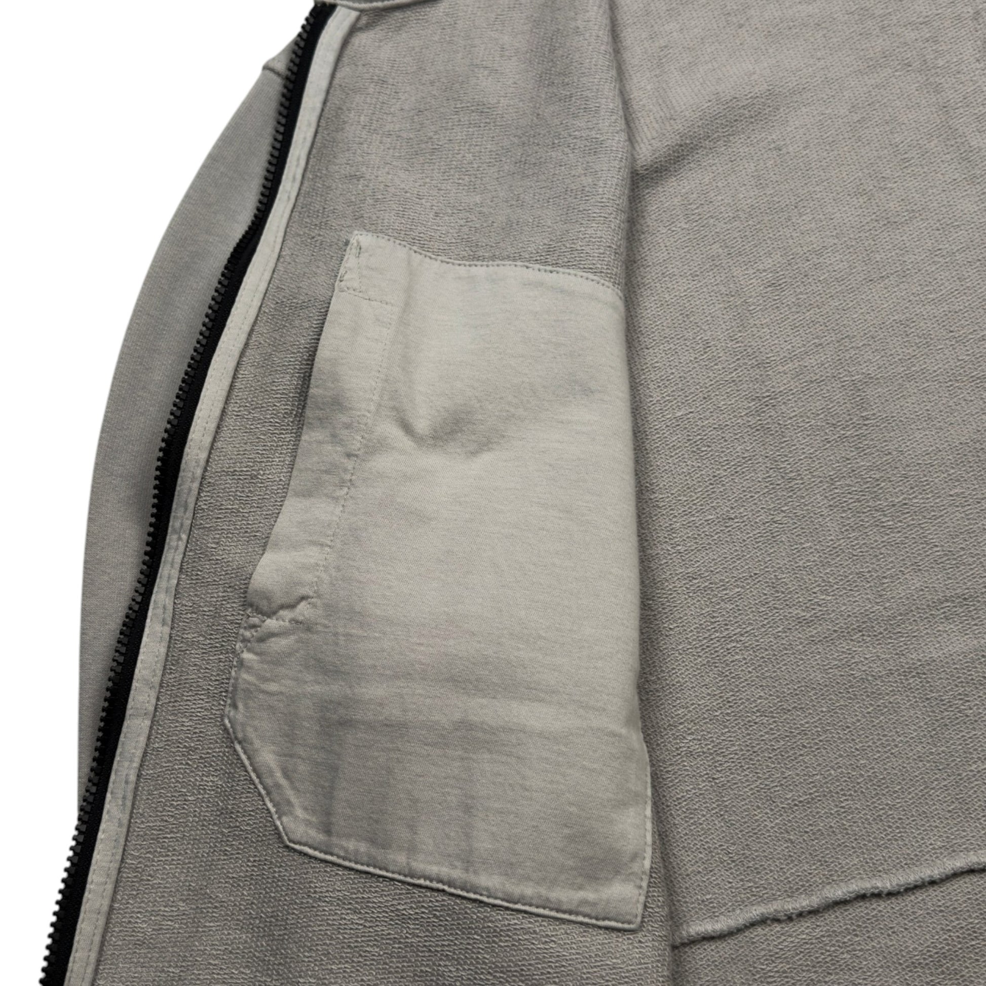 S/S 24 C.P. Company Utility Pocket Fleece Overshirt - Grey