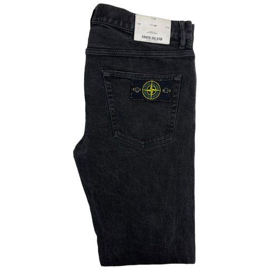 A/W 18 Stone Island Skinny Fit Jeans 36/32 - Black
