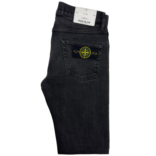 A/W 18 Stone Island Slim Fit Jeans 30/32 - Black