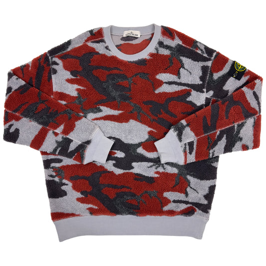 A/W 22 Stone Island Heritage Camo Fleece Sweat