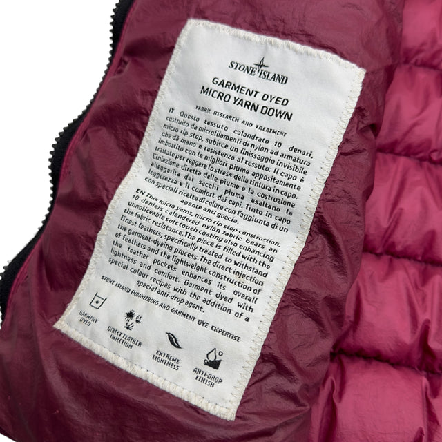 A/W 18 Stone Island Micro Yarn Down Gilet