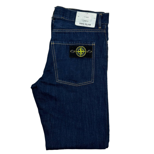 S/S 12 Stone Island Regular Fit Tapered Dark Wash Jeans 36/34