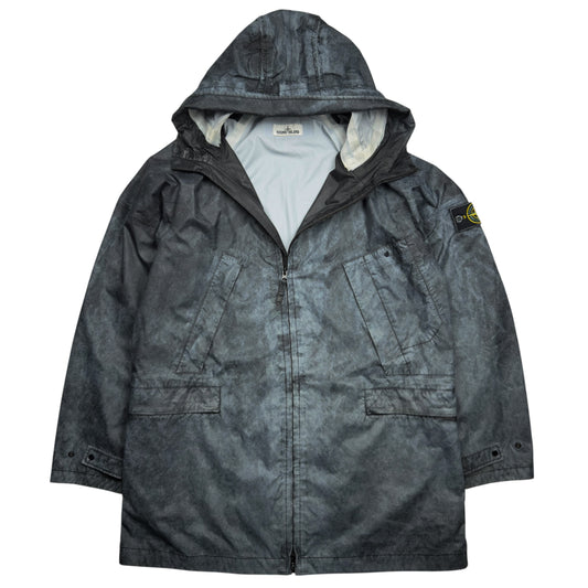 S/S 20 Stone Island Membrana 3L with Dust Colour Finish Parka Jacket