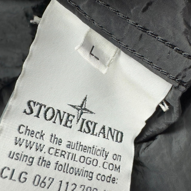 S/S 18 Stone Island Nylon Metal Overshirt - Black