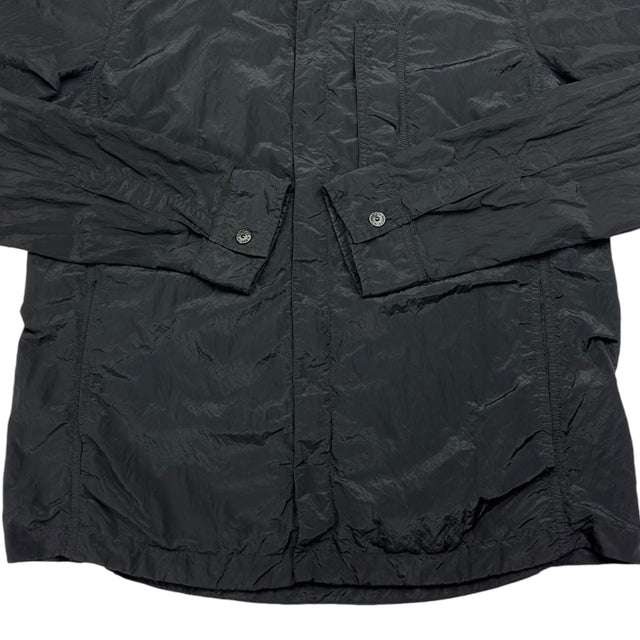 S/S 18 Stone Island Nylon Metal Overshirt - Black