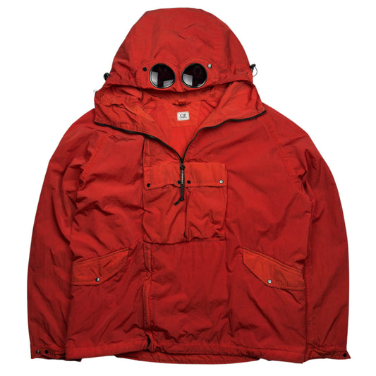 C.P. Company Chrome Re-Colour Goggle Jacket - Red