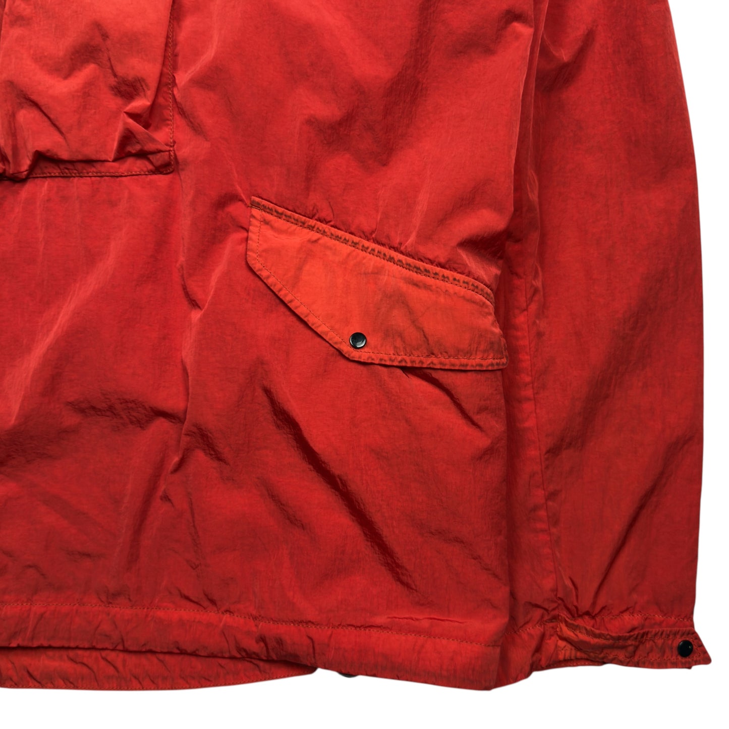 C.P. Company Chrome Re-Colour Goggle Jacket - Red