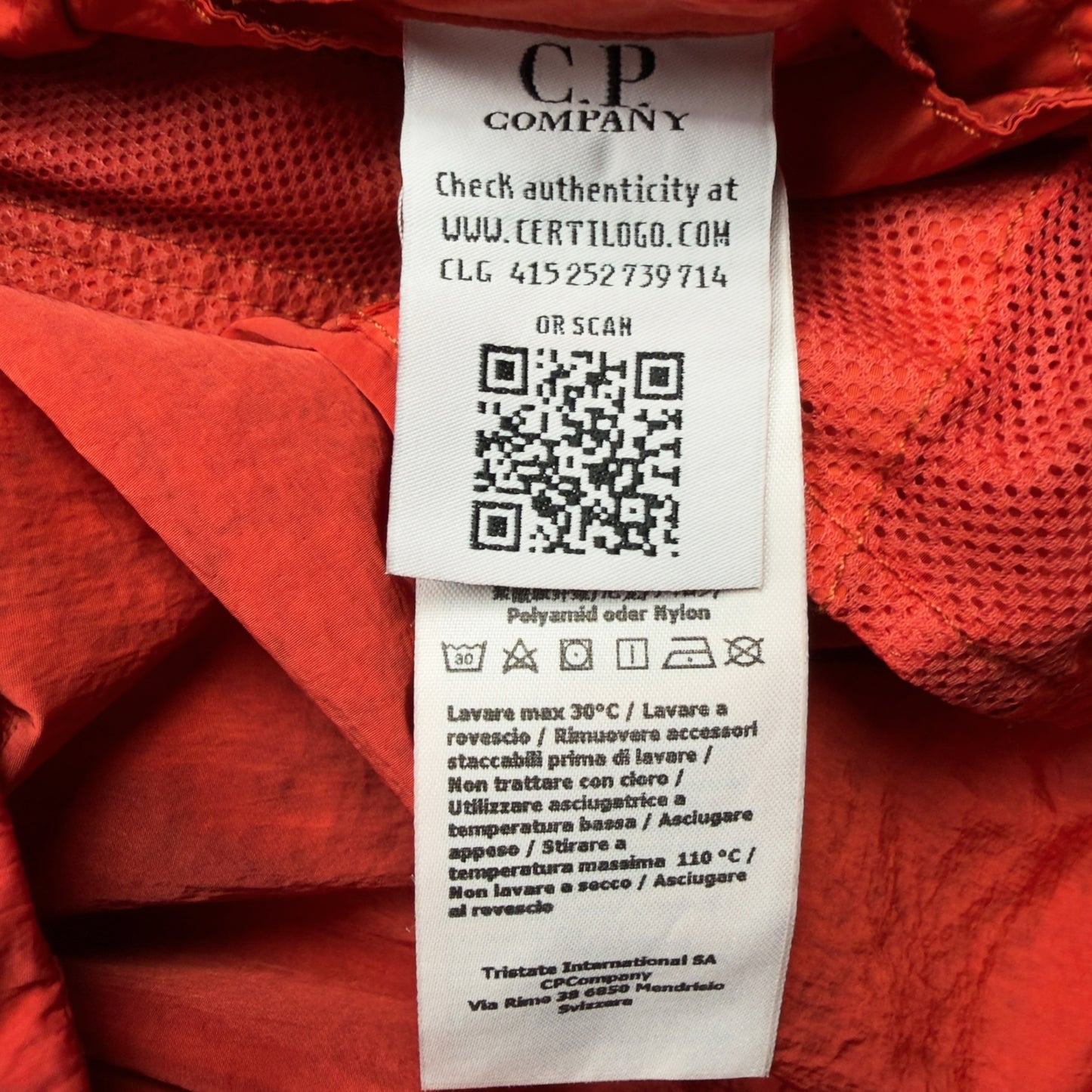 C.P. Company Chrome Re-Colour Goggle Jacket - Red