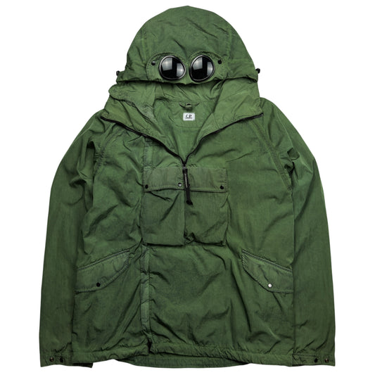 C.P. Company Chrome Re-Colour Goggle Jacket - Green