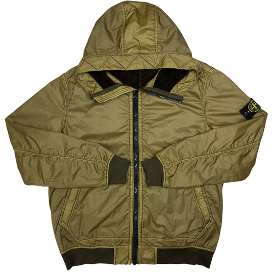 A/W 18 Stone Island Lamy Flock Jacket - Khaki
