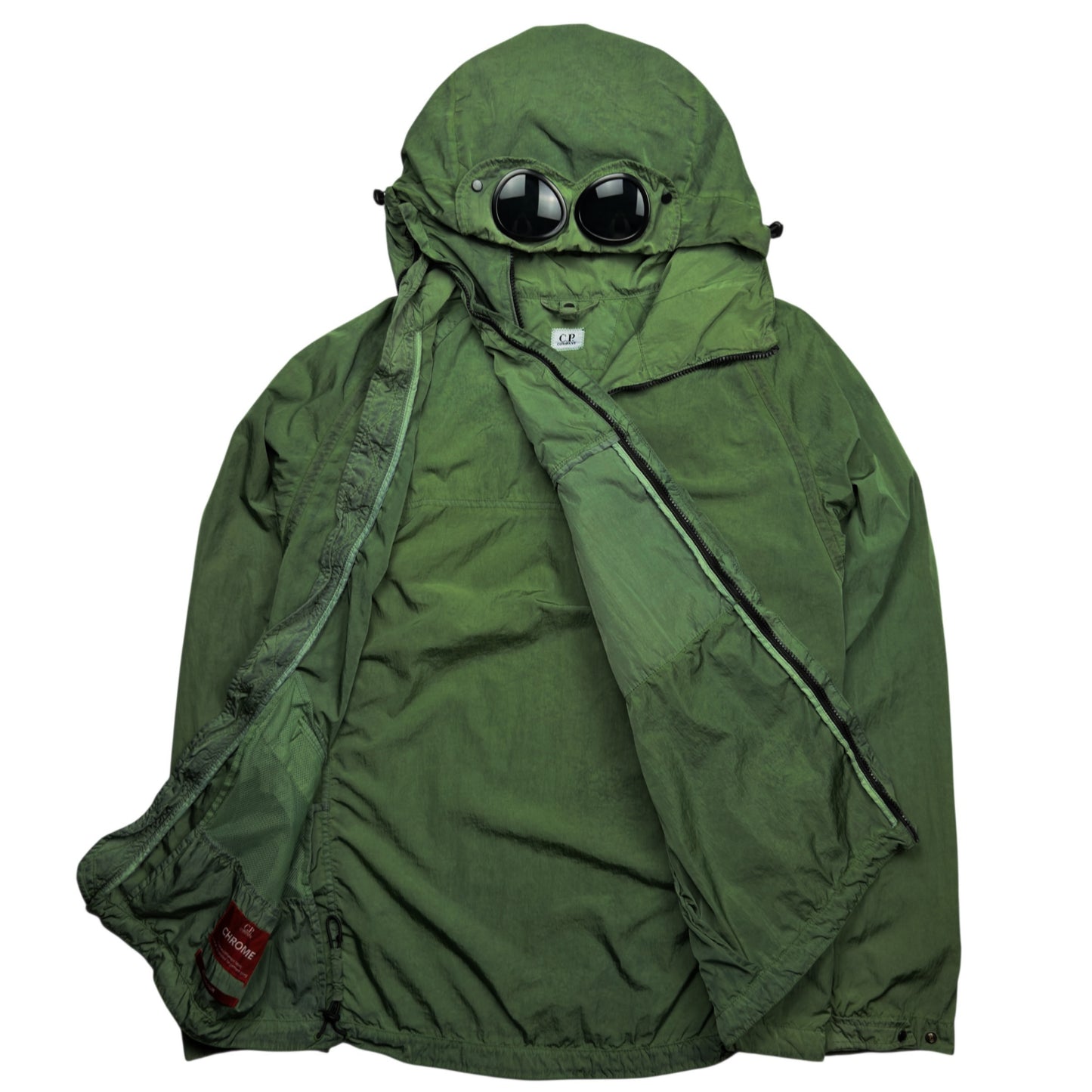 C.P. Company Chrome Re-Colour Goggle Jacket - Green