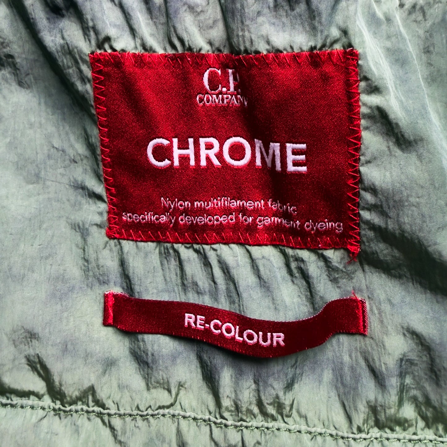 C.P. Company Chrome Re-Colour Goggle Jacket - Green