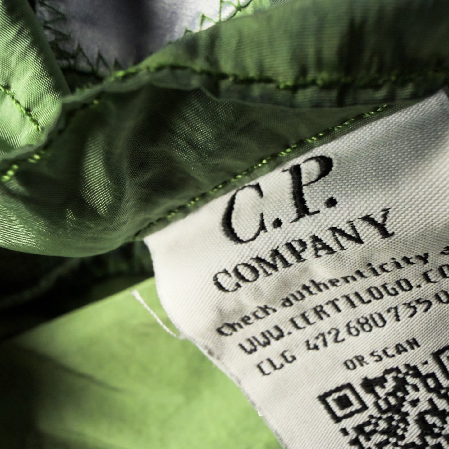 C.P. Company Chrome Re-Colour Goggle Jacket - Green