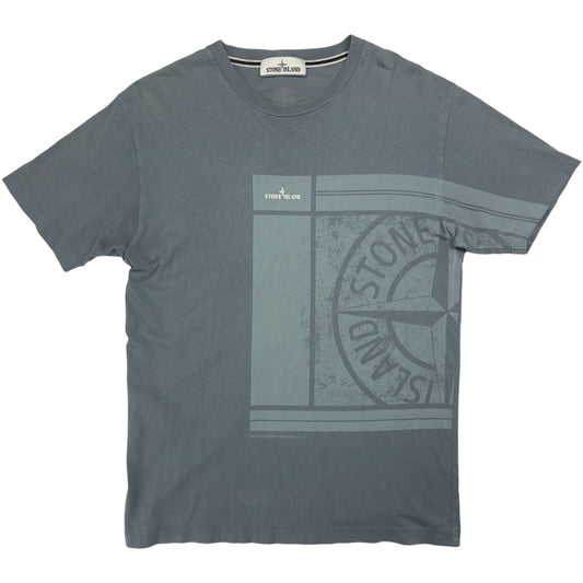 A/W 21 Stone Island Mosaic Four Print T-Shirt