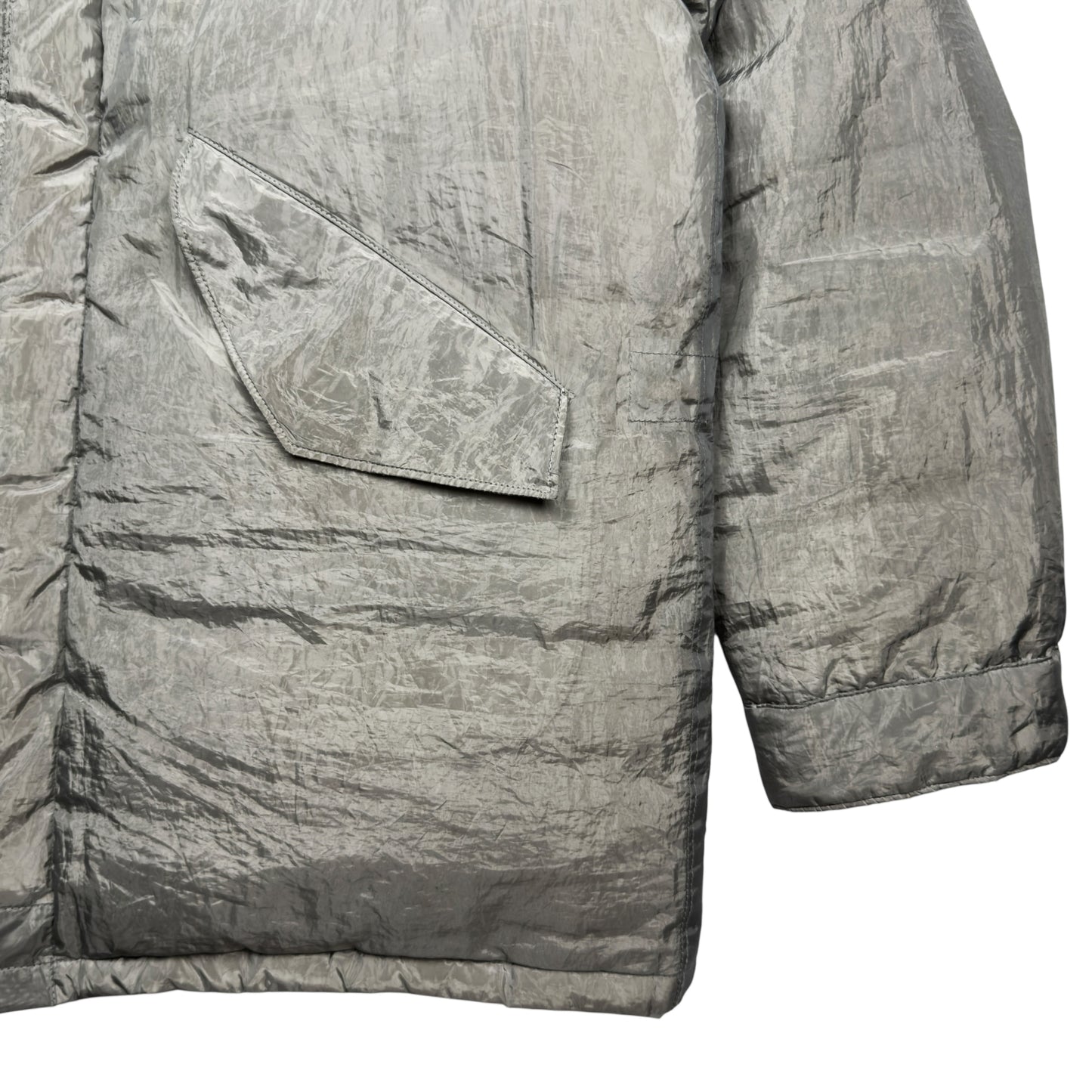 A/W 99 Stone Island Pure Metal Shell Down Jacket