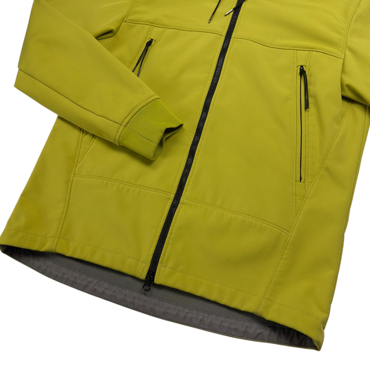 C.P. Company Soft Shell Goggle Jacket - Yellow