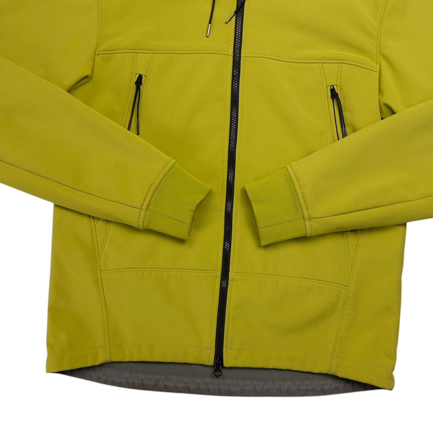 C.P. Company Soft Shell Goggle Jacket - Yellow