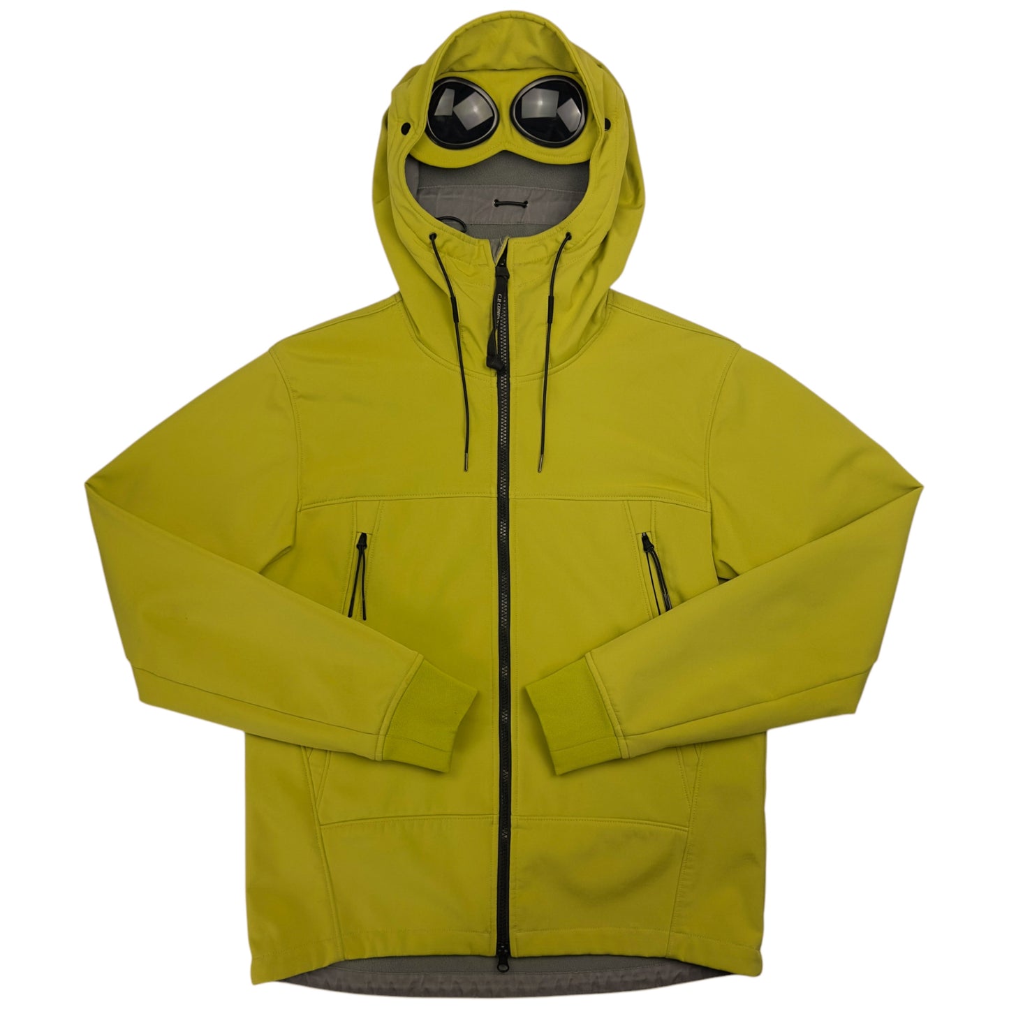 C.P. Company Soft Shell Goggle Jacket - Yellow