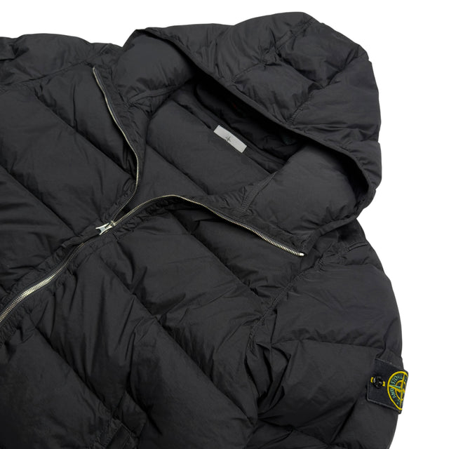 A/W 23 Stone Island Seamless Tunnel Nylon Down TC Puffer Jacket - Black