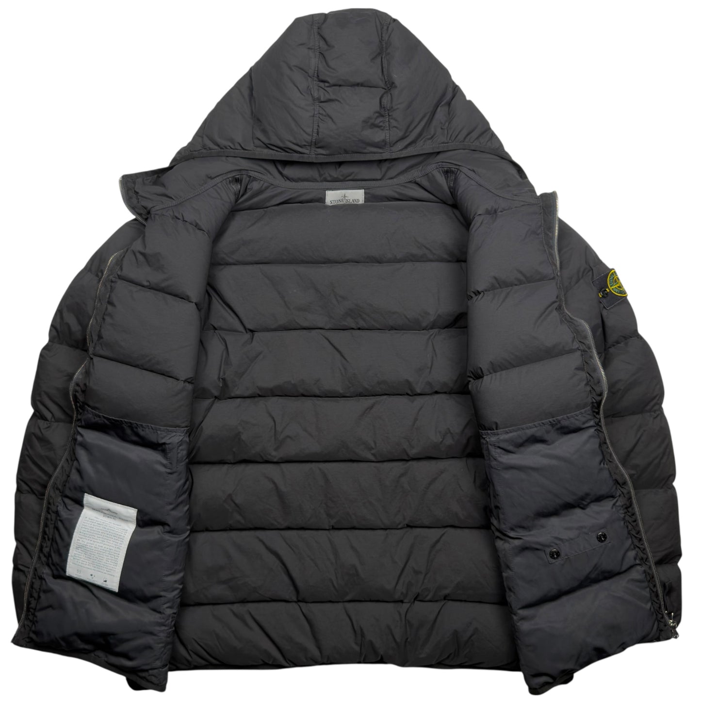 A/W 23 Stone Island Seamless Tunnel Nylon Down TC Puffer Jacket - Black