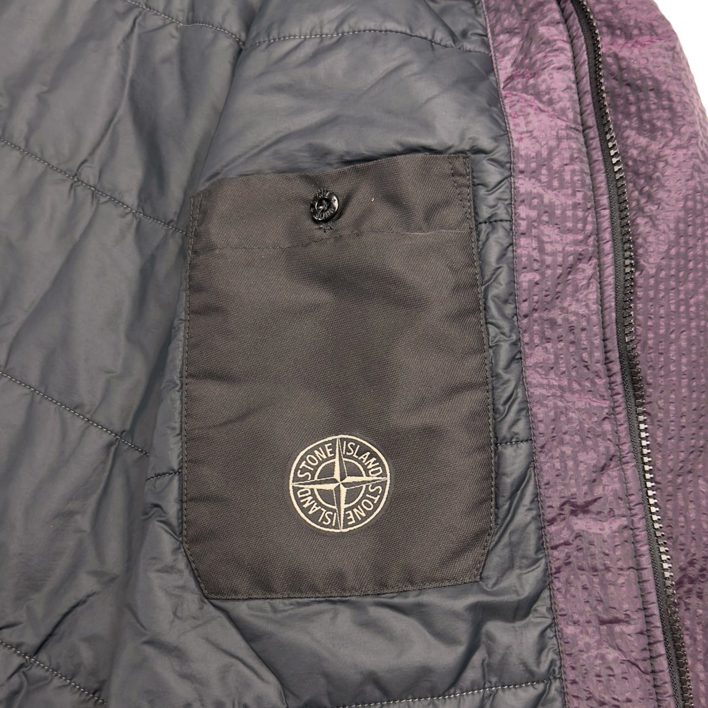 A/W 20 Stone Island Poly-Colour Frame With Primaloft-TC Jacket - Purple