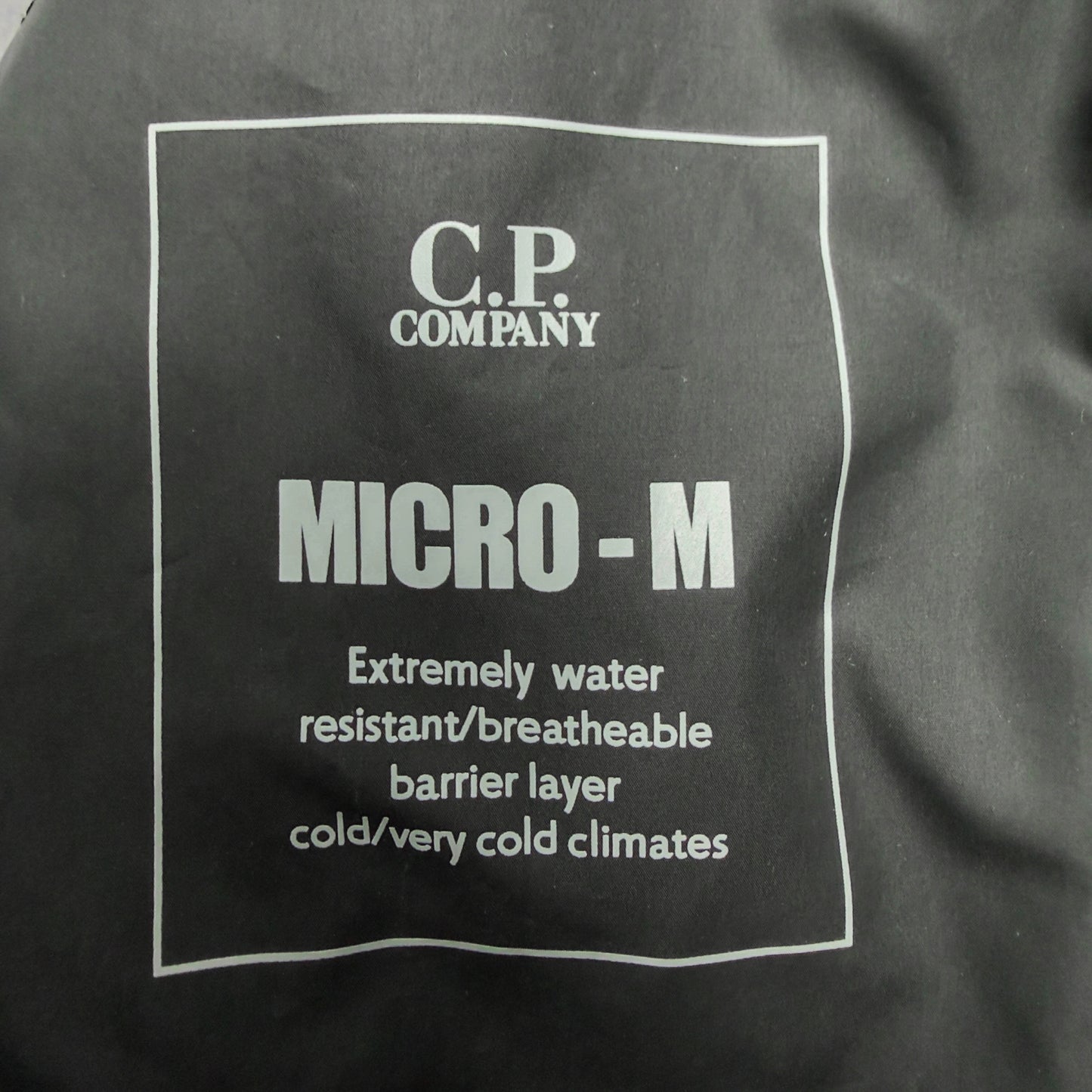 C.P. Company Micro M Goggle Jacket - Black