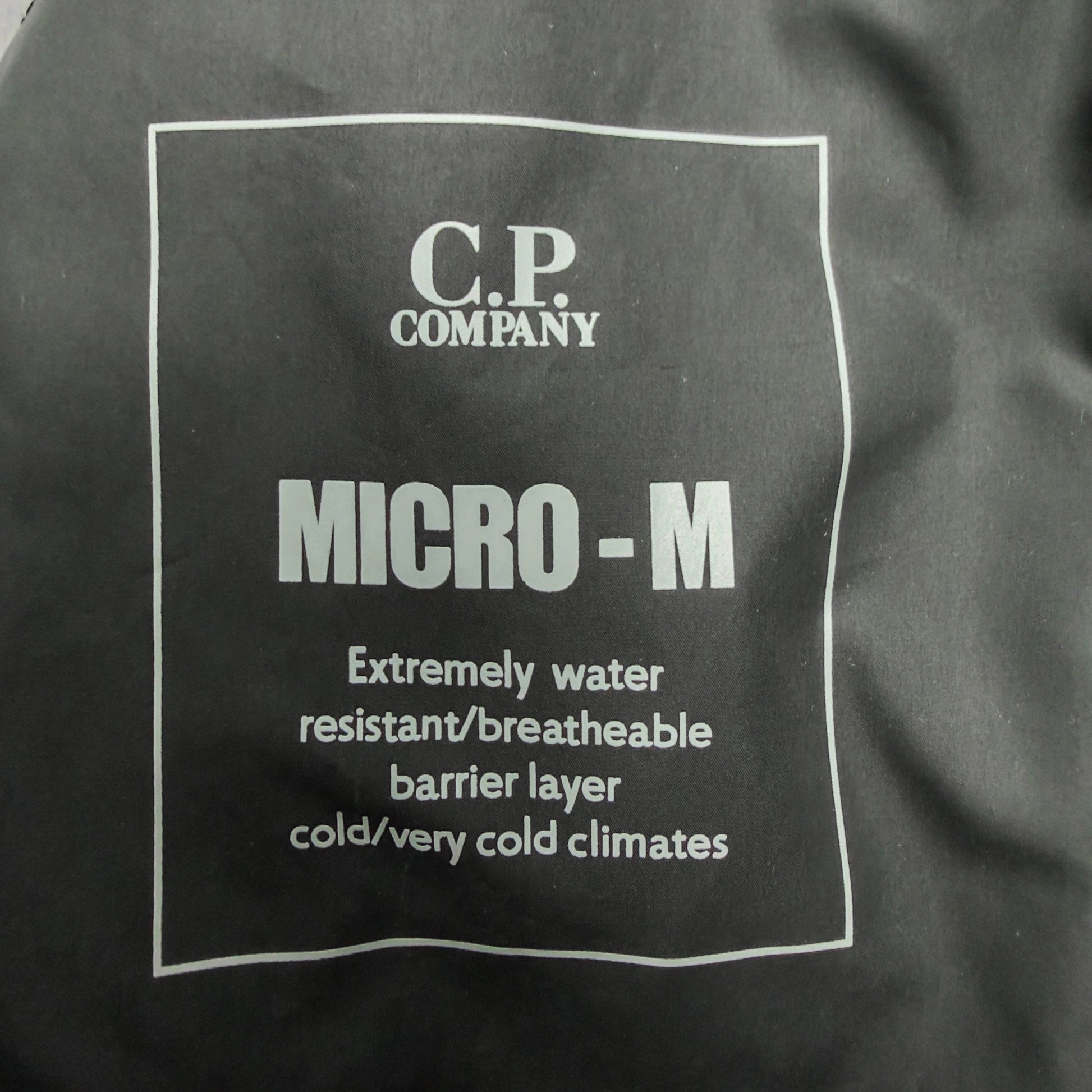 C.P. Company Micro M Goggle Jacket - Black