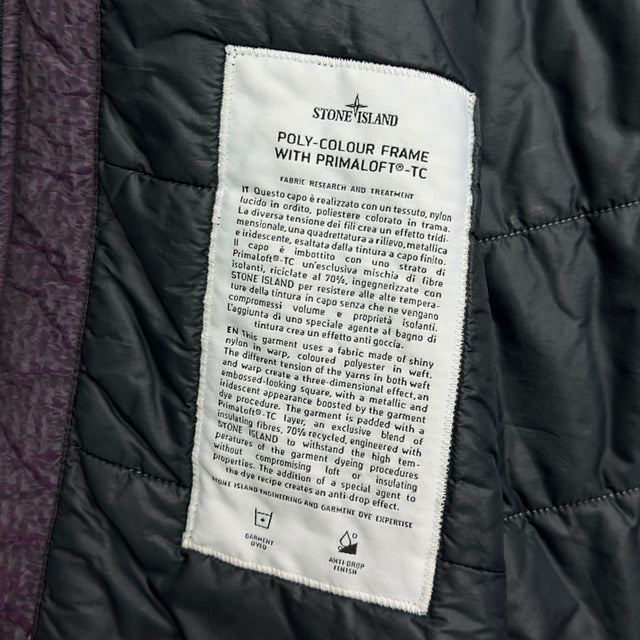 A/W 20 Stone Island Poly-Colour Frame With Primaloft-TC Jacket - Purple