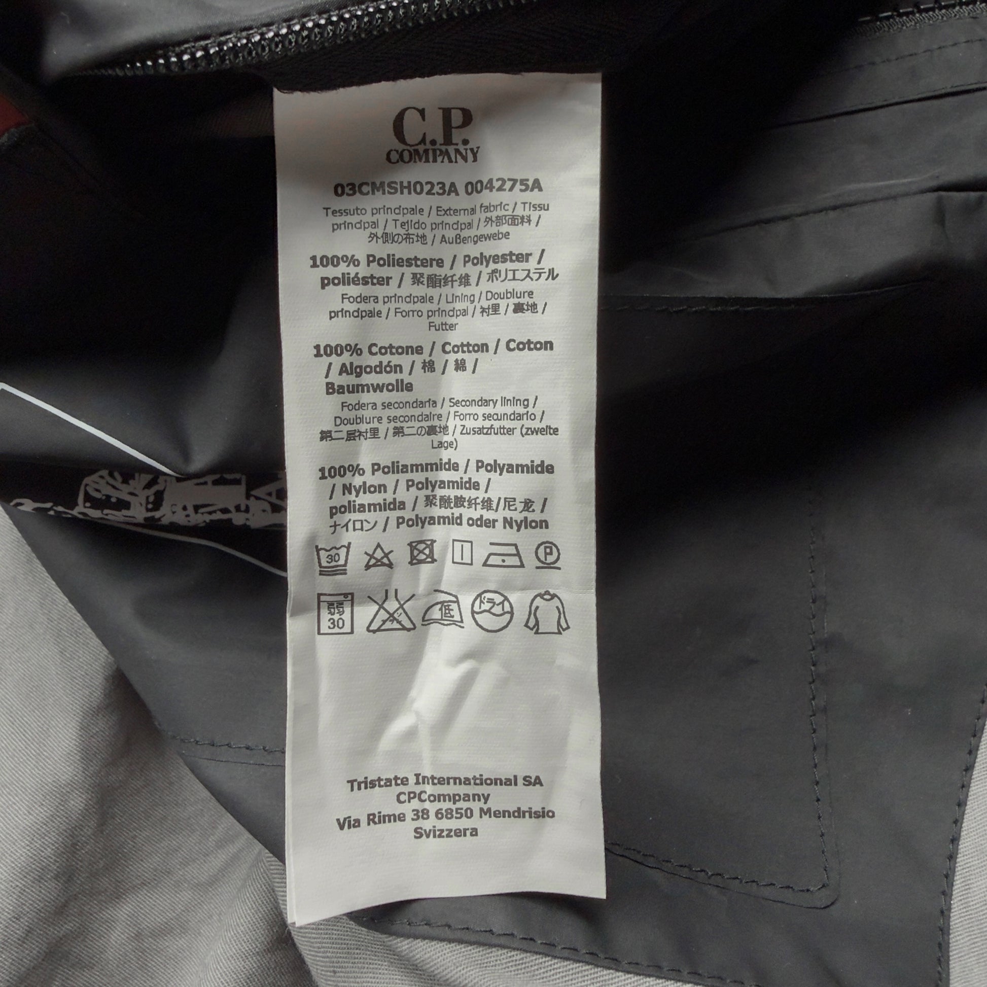 C.P. Company Micro M Goggle Jacket - Black