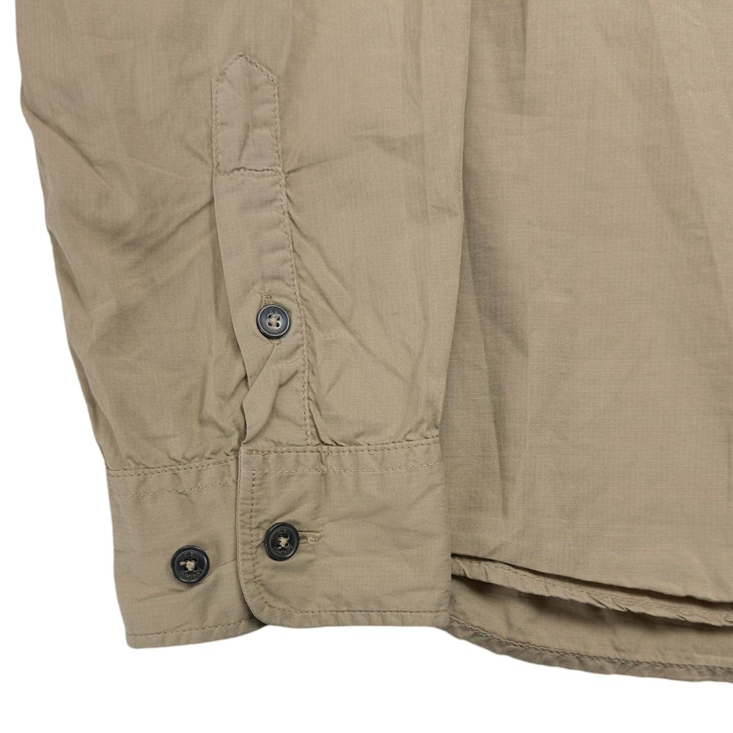 C.P. Company Cotton Rip Stop Smock - Beige