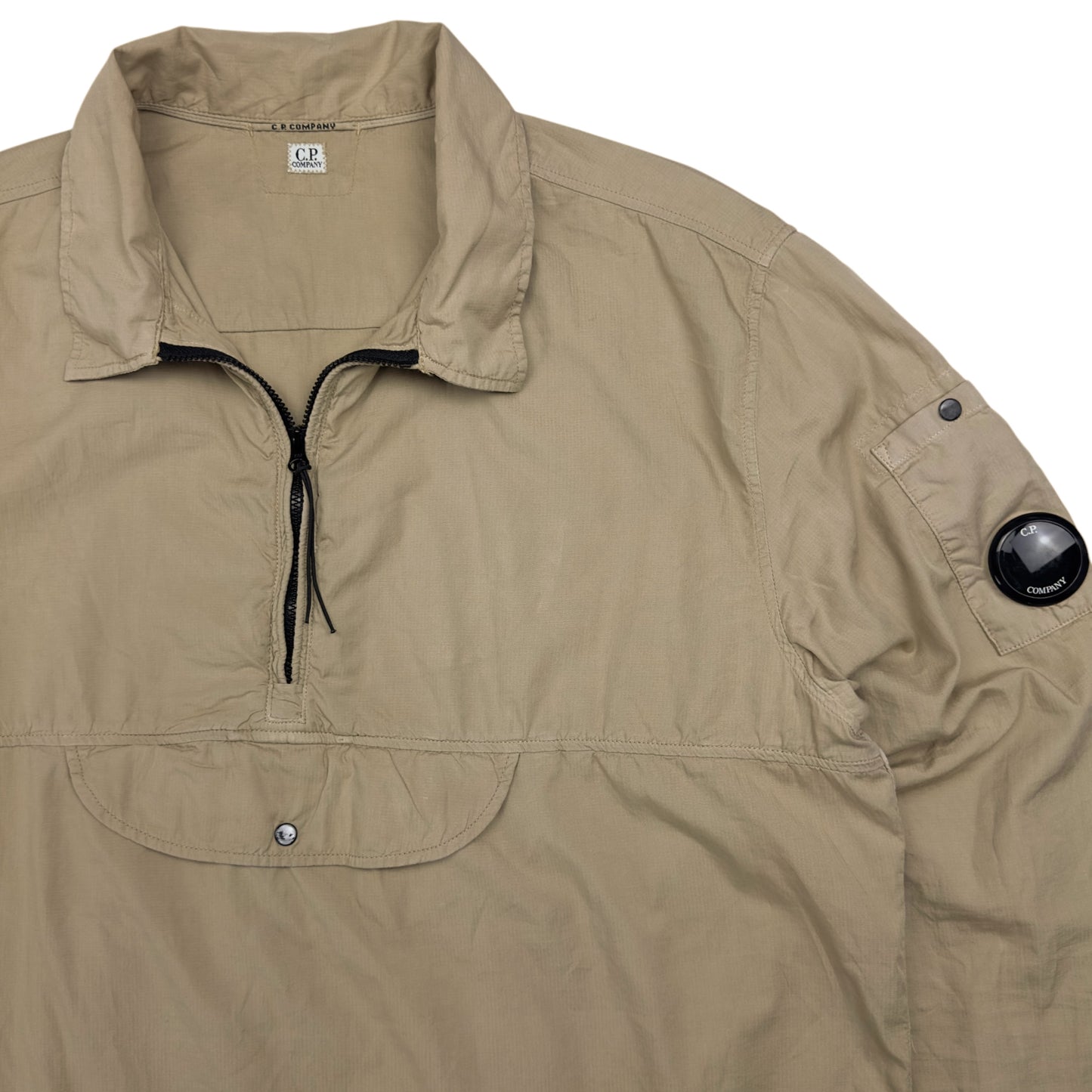 C.P. Company Cotton Rip Stop Smock - Beige