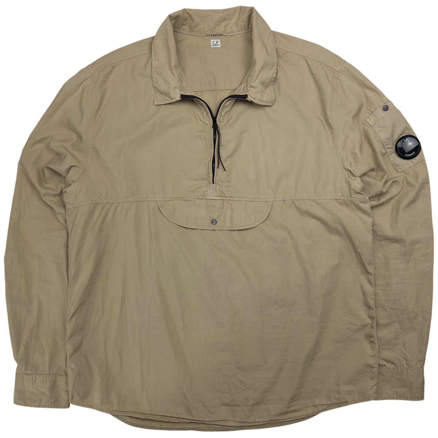 C.P. Company Cotton Rip Stop Smock - Beige