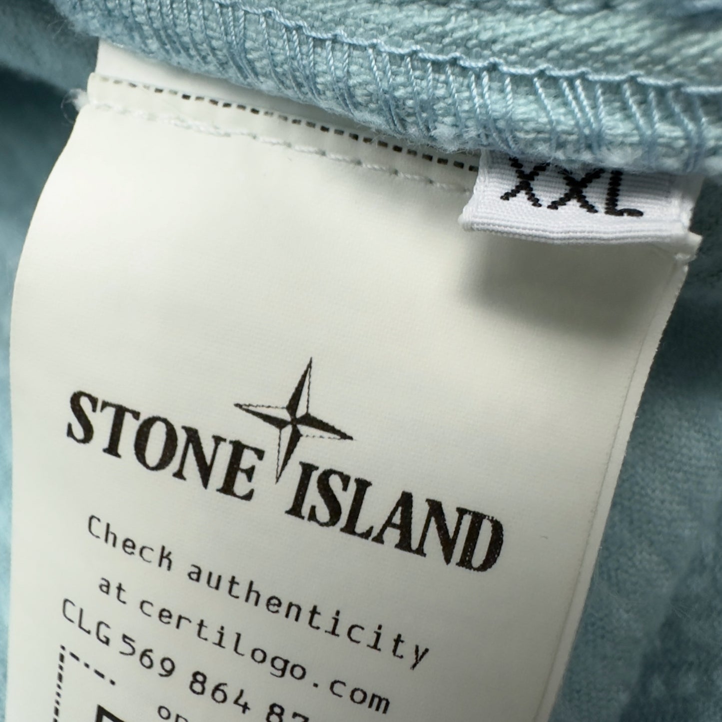 A/W 23 Stone Island Corduroy Overshirt - Baby Blue