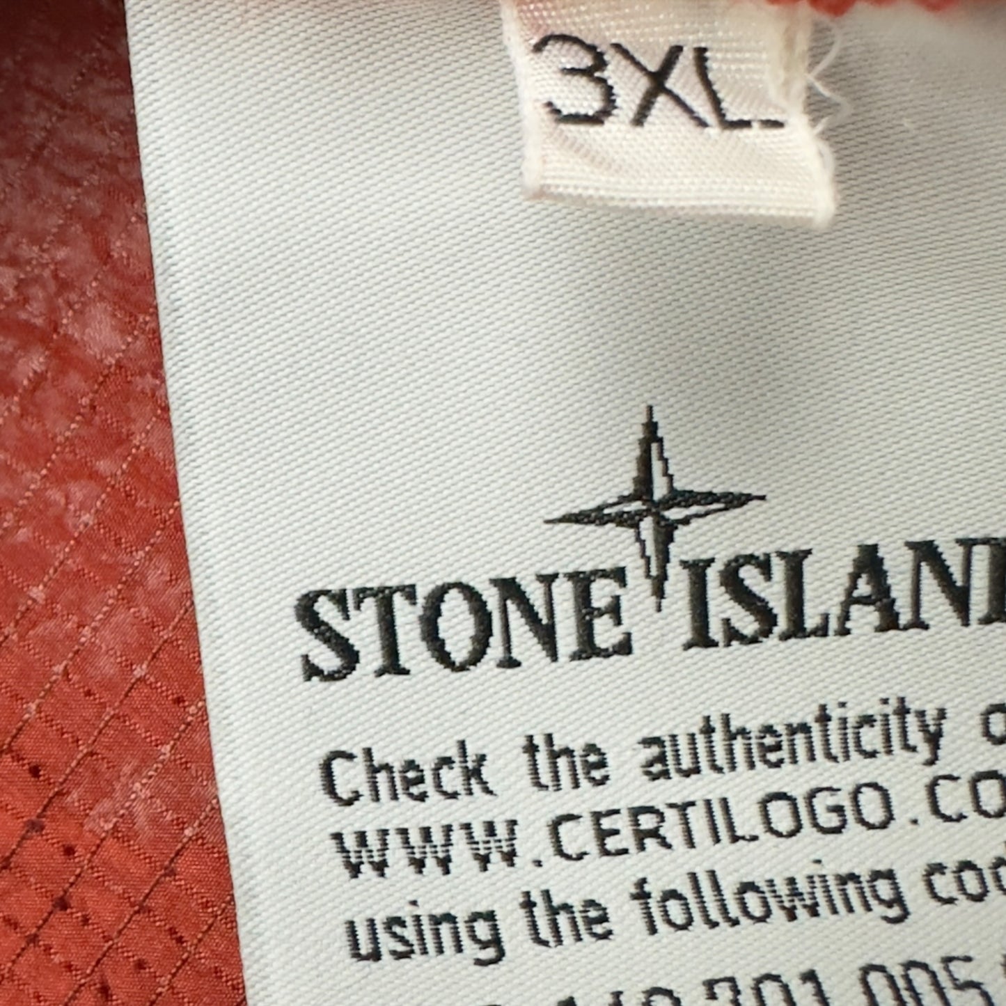 S/S 19 Stone Island Nylon Metal Ripstop Overshirt - Orange