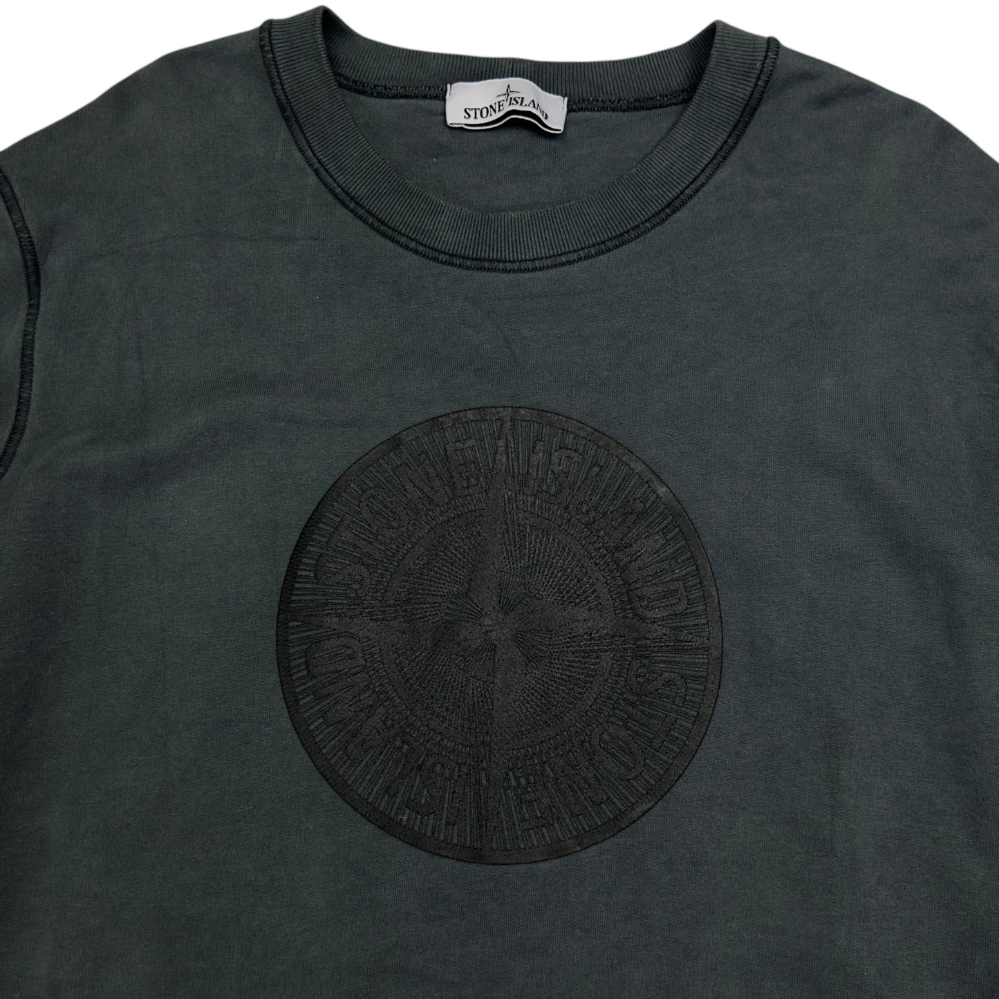 A/W 23 Stone Island "Industrial One" Textured Print Sweater