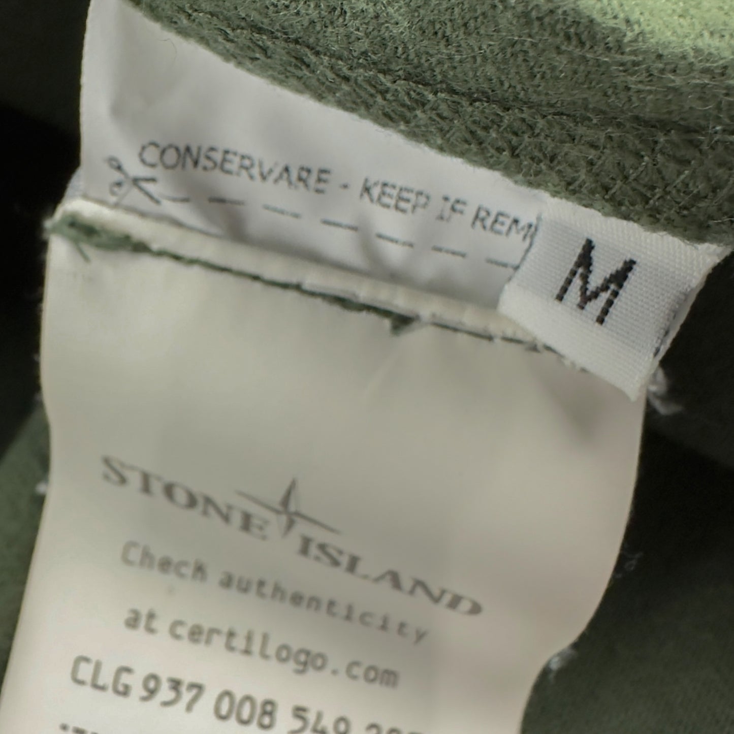 A/W 21 Stone Island Lightweight Crewneck Sweater - Green