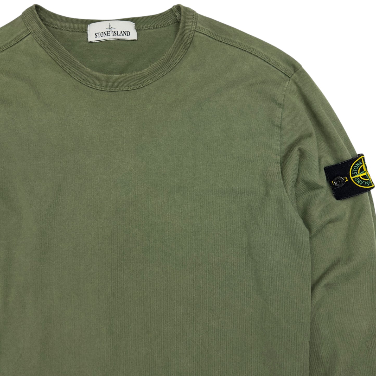 A/W 21 Stone Island Lightweight Crewneck Sweater - Green