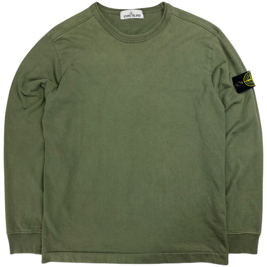 A/W 21 Stone Island Lightweight Crewneck Sweater - Green