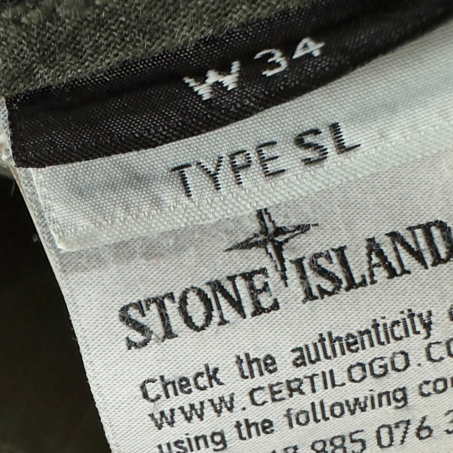 A/W 20 Stone Island Cotton Cargo Trousers Slim Fit 34/32