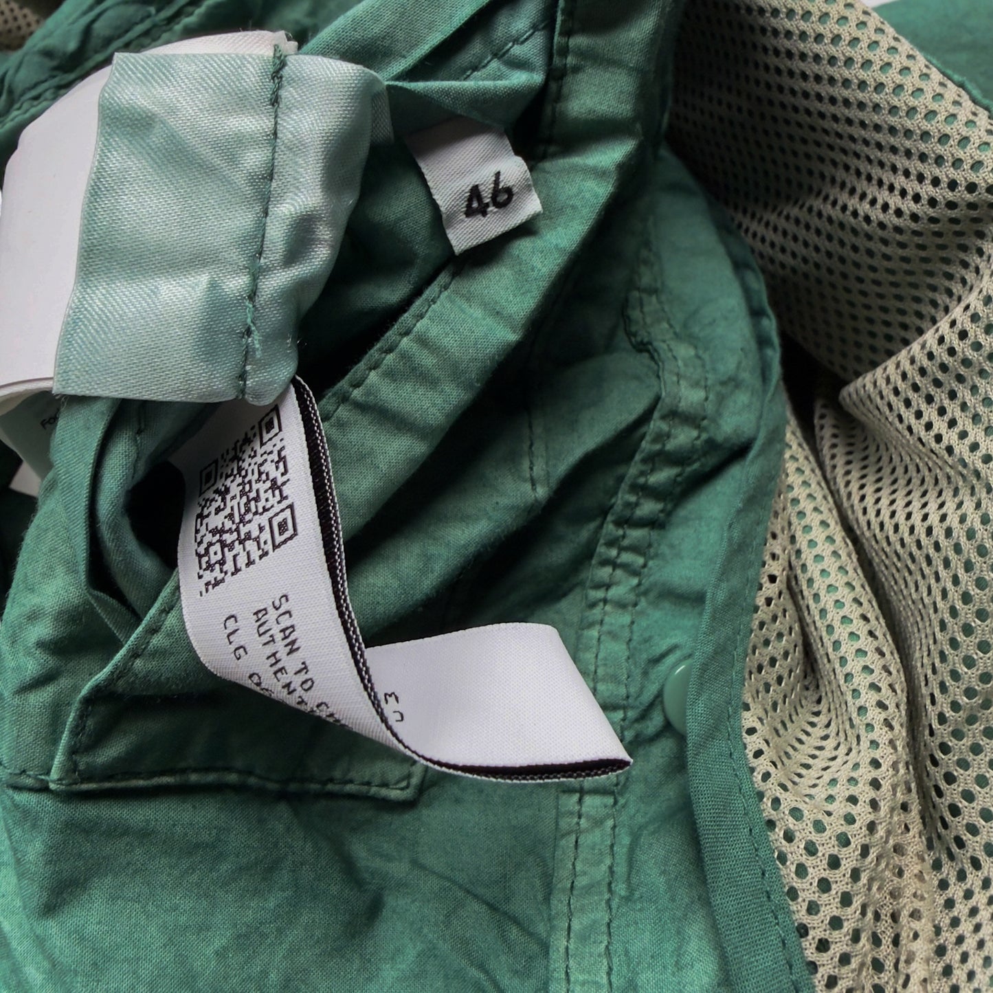 C.P. Company Ba-Tic Wax Cotton "Deadpool" Jacket - Green