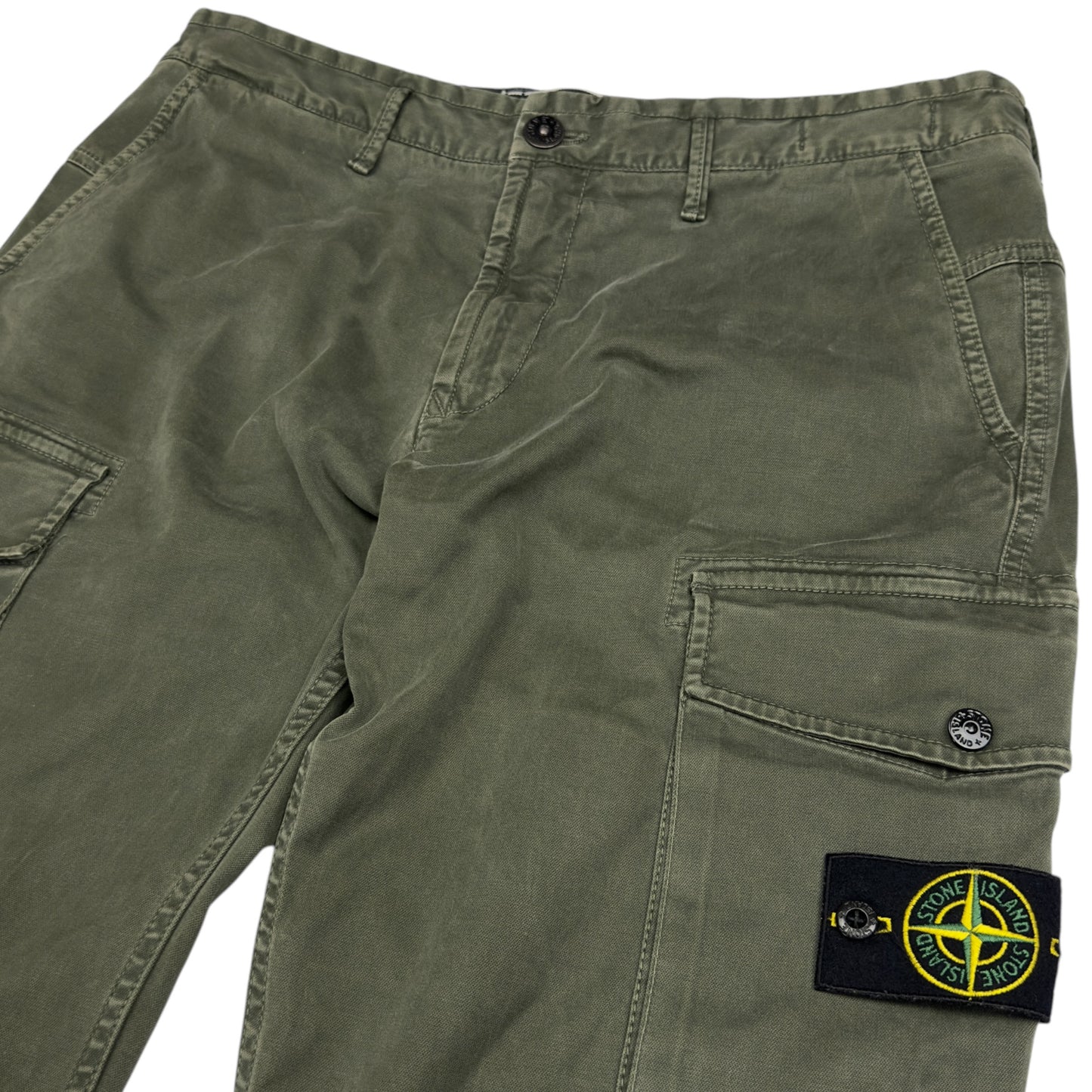 A/W 20 Stone Island Cotton Cargo Trousers Slim Fit 34/32